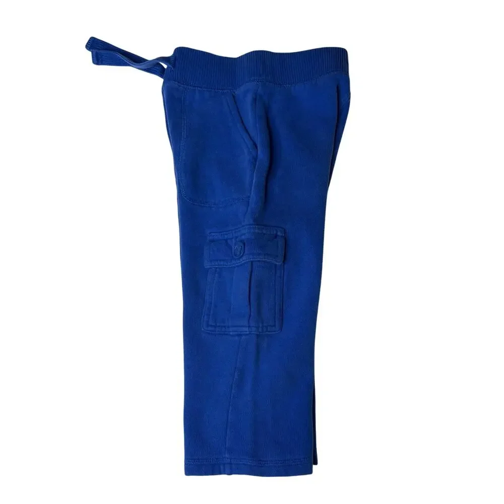 Old Navy Stretch‎ Knit Cargo Pants Royal Blue 2T Casual Retro Utility